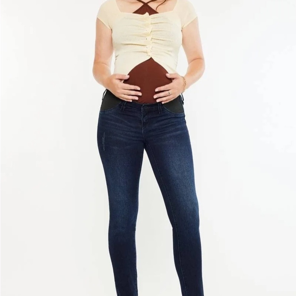Kancan Debbie Maternity Skinny Jeans